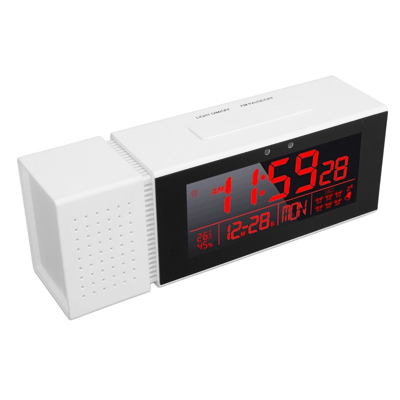 LED Digital Clock Human Motion Sensor Night Light Electronic Clock
