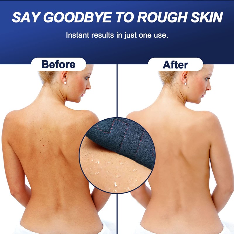 Exfoliating Back Scrubber for Shower, 38 Inches Long Back Exfoliator