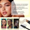 Dual-Ended Eyebrow Pencil & Eyebrow Gel, 2 In 1 Eyebrows