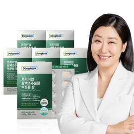 Dongguk Healthcare M&I Co., Ltd. [12-month supply] Dongguk Premium Sambaek Herbal Extract MacMoon-Dong 60 tablets, 6 units / [12개월분] 동국 프리미엄 삼백초추출물 맥문동 정 60정, 6개