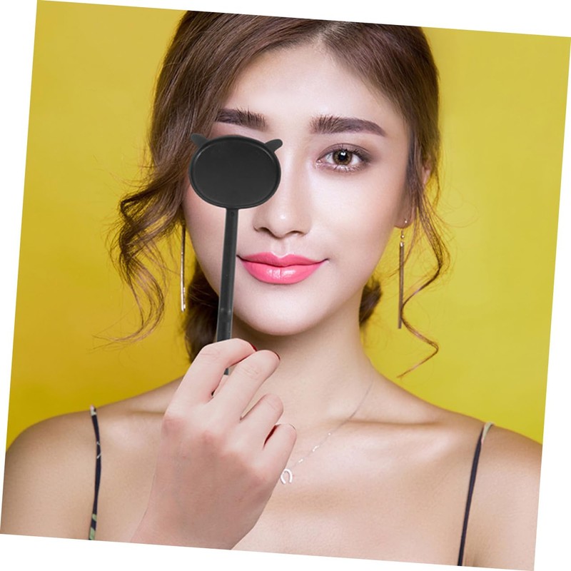 Ipetboom 2sets Handheld Eye Occluder for Test Durable Plastic Eye