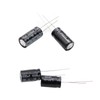 QBGTFAK 12Value 185pcs(0.1uF－2200uF) Aluminum Electrolytic Capacitors Assortment Kit, for Computer