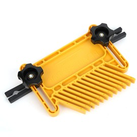 2 Pieces Woodworking Spring Board Set for Milling Tables, Saws, Fences, Engraving Machine, Yellow Carpenter Tool Set, Cutting Tool