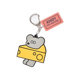 Andy Rubber Keychain (Orange) S ADLN-0067