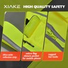 XIAKE 8 Pockets High Visibility Class 2 Reflective Safety Vest