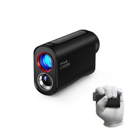 FineCaddie J7 mini Golf Laser Distance Meter, 3.6 oz (103 g), The Lightest Weight in Our History, Golf Distance Measuring Device, 874 yd Measure, Triangulation Chargable, High Low Difference