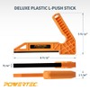 POWERTEC 71551 Safety Kit - Featherboard, Push Block and Push