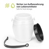 Garronda 1.5 Litre Container with Lid, Feeding Bin, Wide Neck