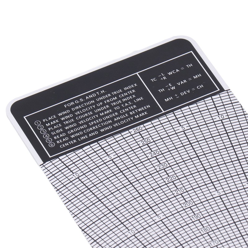 Flight Computer Aviation Pilot Flight Calculator Plastic Military Navigation Training