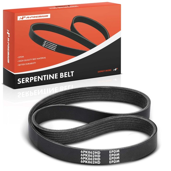 A-Premium Heavy Duty Serpentine Drive Belt Compatible with International Harvester