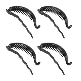 Anneome Clip De Garra Grande Con Abrazadera De Delfín Y Pinza De Plátano Juego De 4 Piezas Para Peinar Cabello Grueso Y Medio Accesorios Para El Cabello Resistentes Y Fáciles De Usar