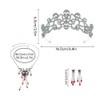 yuruyi Tiaras and Crowns for Women, Tiaras Earrings Necklaces Jewelry