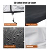 55 Gallon Drum Lid Cover Fits Most Water Barrel and