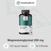 HealthyWorld HealthyWorld Magnesiumglycinat 250 mg - 180 Pflanzenkapseln - Fr