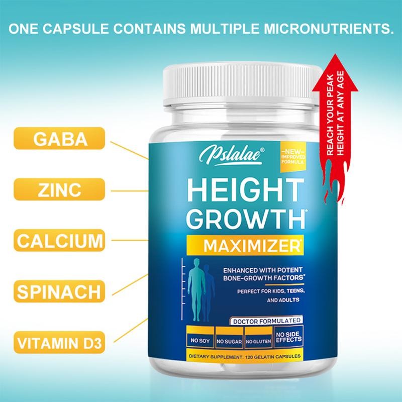 Pslalae Growth Capsules - Natural Height Increaser -120 Capsules