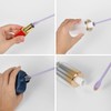 Cooptop 6 Pieces Multi Size Makeup Spatula, Beauty Spatula, Mini