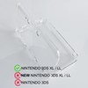 Bealuffe Clear Hard Case for 3DS XL, Transparent Protective Cover