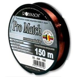 Pro Match Fluorocarbon Fishing Line Red Copper 150m - 0.140mm - 2.80 kg - 150m