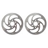 Set of 2 Bicycle Brake Discs 180 mm Disc Brake