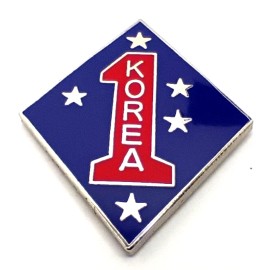 1st Marine Division South Korea Lapel Pin Hat Tie Tack USMC Sea Dragon ROKMC ROK