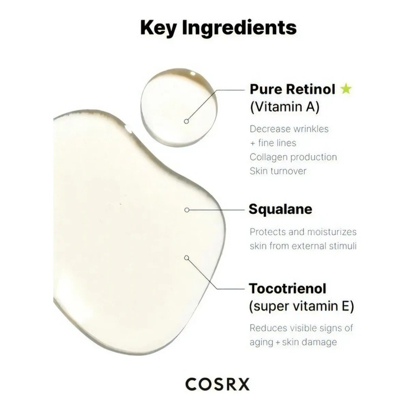 Cosrx- The Retinol 0.5 Oil