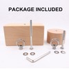Lights Mountain DIY Wooden Pinch Block Grips 2 in 1