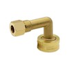 Hooshing 3/8" Comp x 3/4" GHT Female Thread Brass Dishwasher