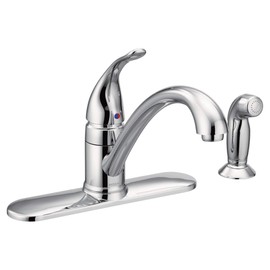 Moen 7082 Chrome One-Handle Kitchen Faucet