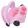 Car Shaped Babies Swim Float Boat Thickened Safe Pink Toddler