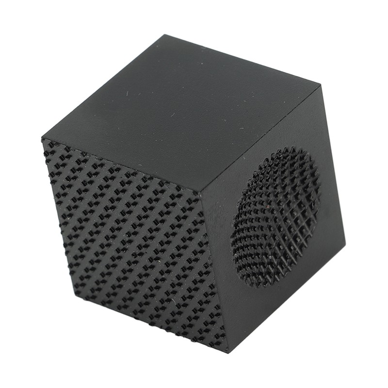 Pool Cue Tip Repair Tool Multifunctional Cube Shape Aluminum Alloy