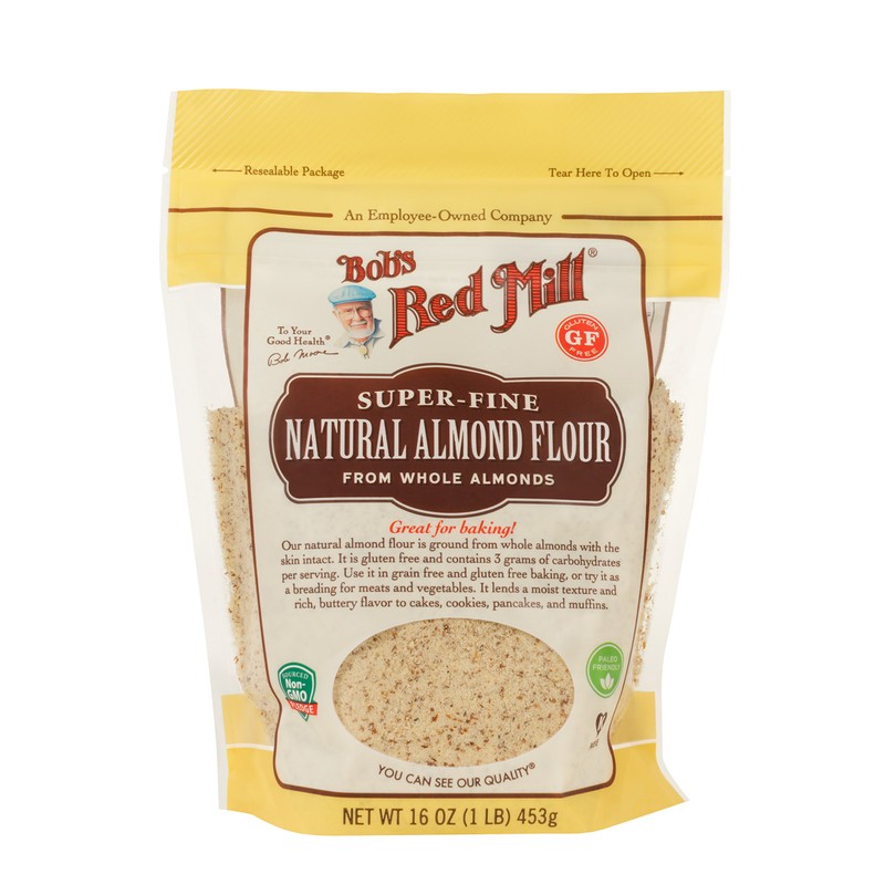 Bob's Red Mill Natural Almond Flour, 16oz (Pack of 4)
