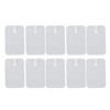 10pcs Silicone Body Massager Replacement Electrode Pad Digital Therapy Machine