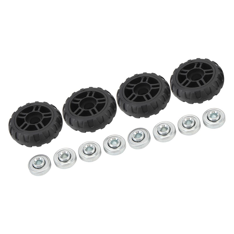 4Pcs Luggage Swivel Wheels Low Noise Sturdy Lightweight Heat Insulation