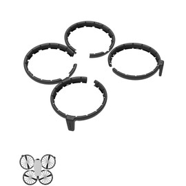 Propeller Guard Protector for DJI FLIP Drone, Anti-Collision Shockproof Prop Protector for DJI Flip Fly More Combo, Propeller Bumper Guards for Flip Accessories (Black)