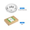 sourcing map 20Pcs M8 Knurled Thumb Nuts, Carbon Steel Round
