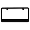 AutoStuff - Camisasca Wide Bottom Matte Black License Plate Frame