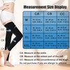 CACASO Compression Stockings for Women & Men, Thigh High Footless