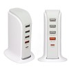 Phone Charging Stand Adapter USB Charging Station Multi Port Charging