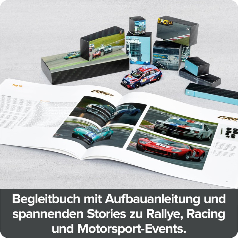 FRANZIS 67192 Advent Calendar Rally, Racing, Tuning, Powered by Grip,