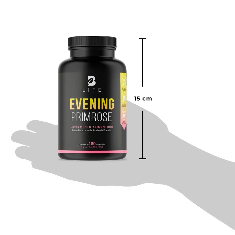 Aceite De Prímula (onagra) De 180 Caps. De 1000mg B