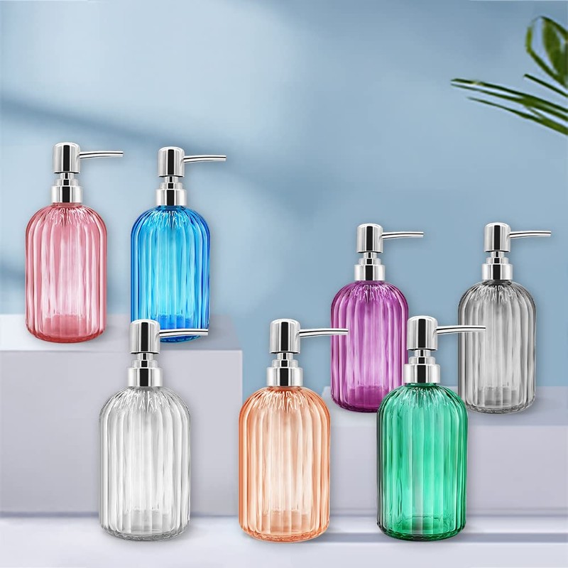 Soap Dispenser - 2 Pack 14 Oz Kitchen Soap Dispenser