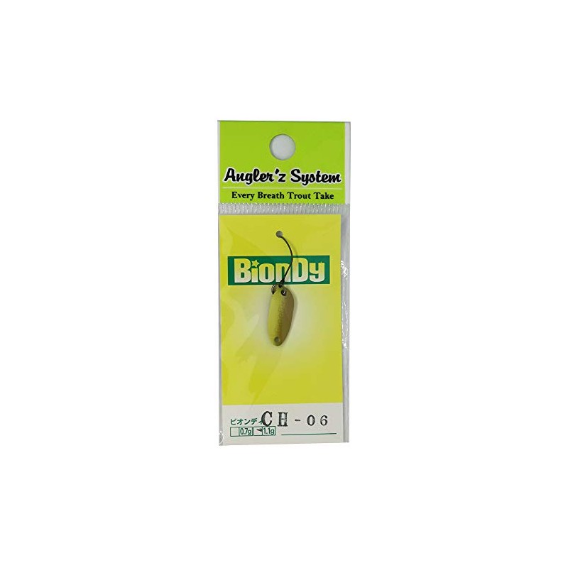 Angler 'Z System (angura-zusisutemu) Spoon biondyi 1.1 G CH –