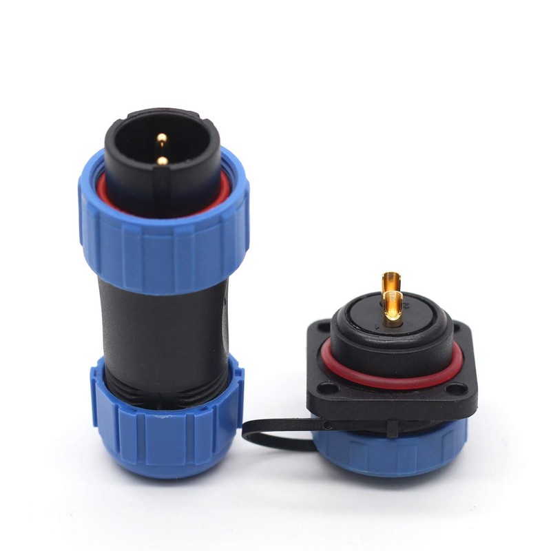 SZJELEN SP21 2Pin-12Pin Panel Mount 21mm Waterproof Circular Electrical Wire