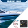 Hihaha Marine Circuit Breaker for Circuits Up to 50A /
