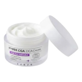 IZEZE Cica Cream 50ml Crema Facial Coreana Con Centella Antifect Para Piel Sensible Acneica Rojeces Poros Textura Grasa Hidratacion Ligera Glow K Beauty Aesthetic No Grasa Dia Y Noche Skincare Viral