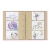 Nakabayashi Harmaa Binder Pocket Album, L Shaped 3 Tier, A-HR3Y-201-B,