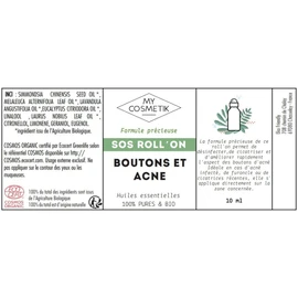 My Cosmetics SOS Roll-On Pimple and Acne Blend of Essential Oils 10 ml