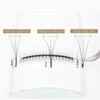 EMEDA Premade Volume Fans 3D Eyelash Extensions Set, 0.07 mm,