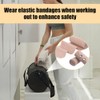 8 Pcs Reusable Compression Bandages with Clips, 5-15cm x 4.5M