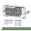 TITAN Silent Roof Fan 12V DC 140mm Double Reversible Roof